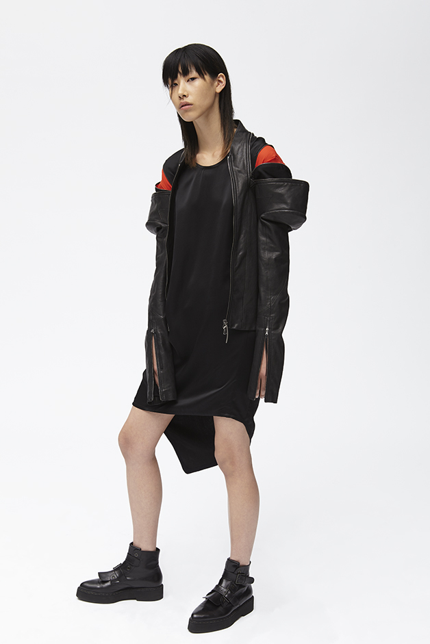 GIACCA IN PELLE - VESTITO - COLLEZIONE ILARIA NISTRI PRIMAVERA ESTATE 2017