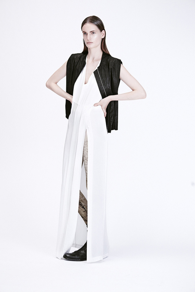 LEATHER VEST DRESS LEGGINGS PRINT COLLABORATION PH ARTIST DAVID MAISEL BLACK MAPS TERMINAL MIRAGE 76 ILARIA NISTRI PREVIEW PRE|VIEW COLLECTION SPRING SUMMER 2015 SS15 