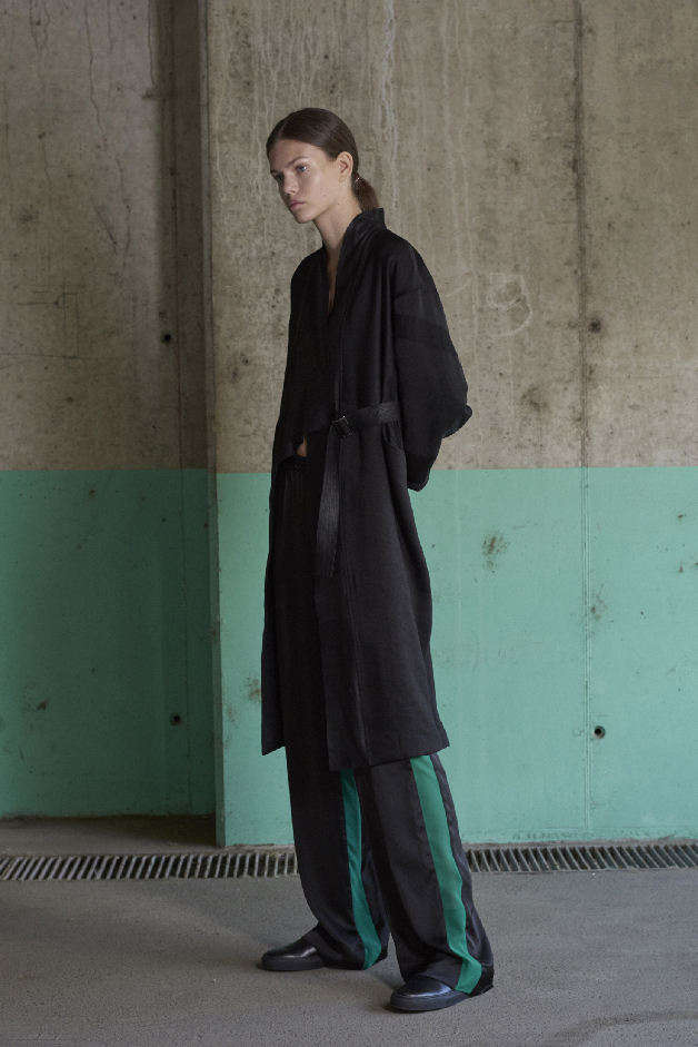 OVERCOAT - PANTS - COLLECTION ILARIA NISTRI SPRING SUMMER 2018