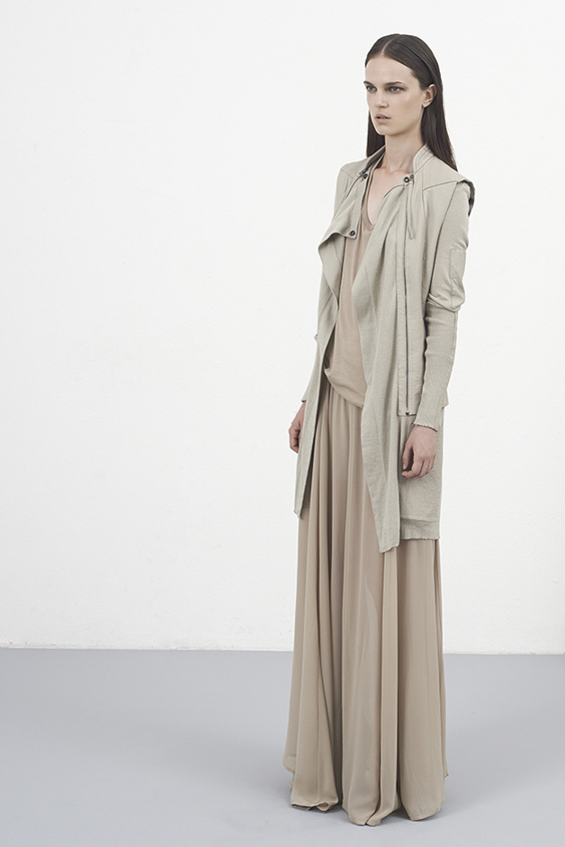 LONG LEATHER JACKET TANK TOP SHORTS SKIRT COLLECTION ILARIA NISTRI PRE|VIEW SPRING SUMMER 2014 SS14 