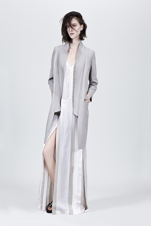 LEATHER OVERCOAT  |  DRESS