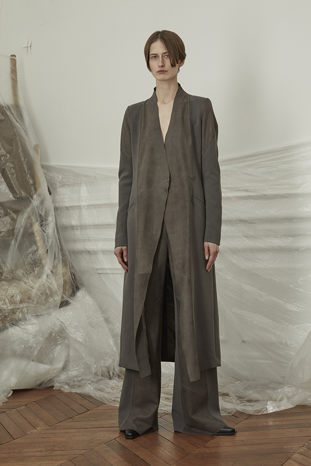 CAPPOTTO LUNGO - PANTALONI IN PELLE - COLLEZIONE ILARIA NISTRI AUTUNNO INVERNO 2018