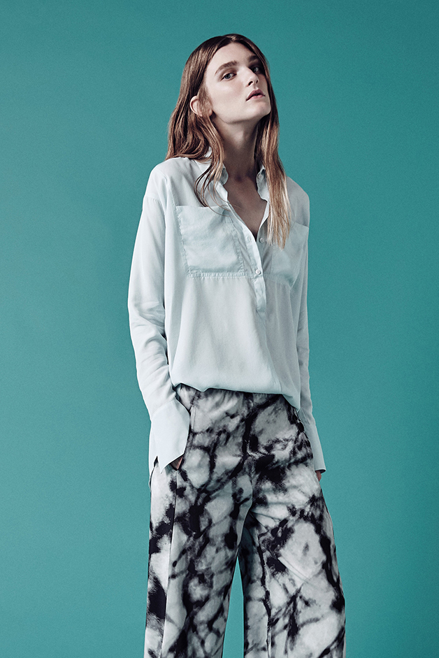 CAMICIA PANTALONI STAMPA “UNDER 2” IMMAGINE DI FEDERICA DI GIOVANNI
