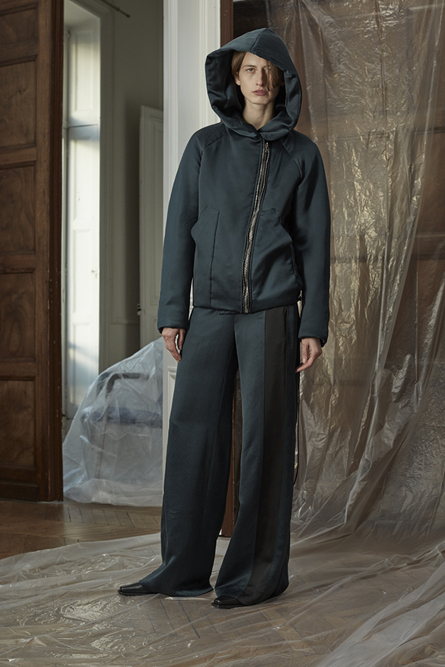 GIACCA BOMBER - PANTALONI - COLLEZIONE ILARIA NISTRI AUTUNNO INVERNO 2018