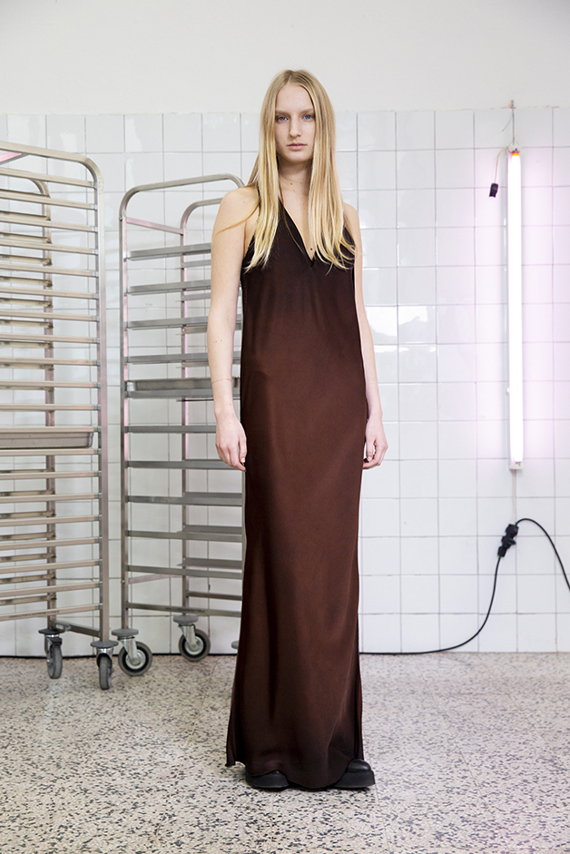 vestito lungo - collezione ilaria nistri roque autunno inverno 2019
