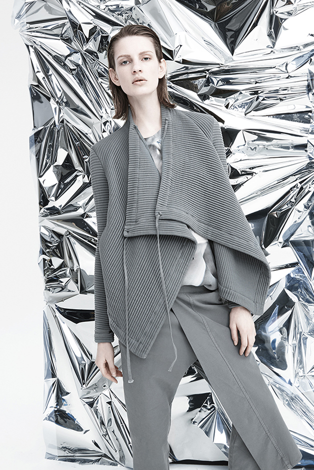cardigan crystal glass print top pants roque fall winter 2015 collection