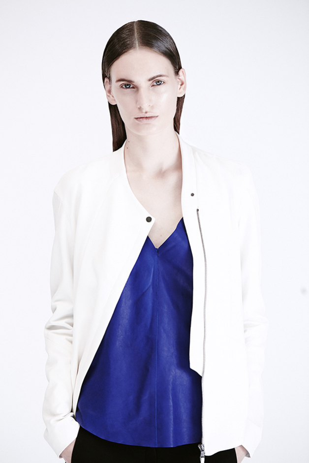 JACKET LEATHER TOP PANTS ILARIA NISTRI PREVIEW PRE|VIEW COLLECTION SPRING SUMMER 2015 SS15 