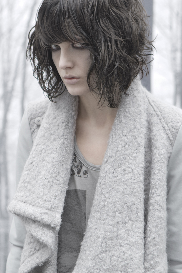 GIUBBOTTO MAGLIA STAMPA GIUBBOTTO QUADRI DI NATURA COLLEZIONE ROQUE AUTUNNO INVERNO 2013-2014 LINEA CONTEMPORARY