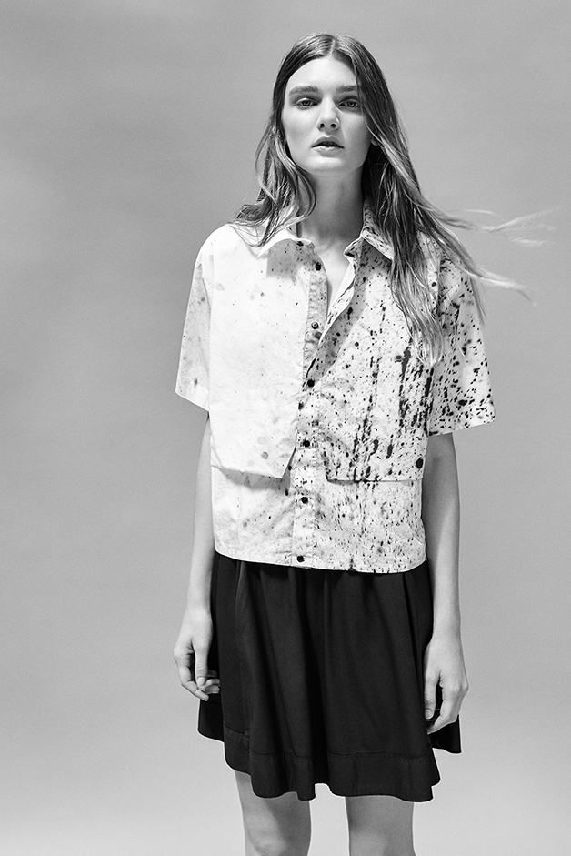 CAMICIA STAMPA “UNDER 3” GONNA IMMAGINE DI FEDERICA DI GIOVANNI