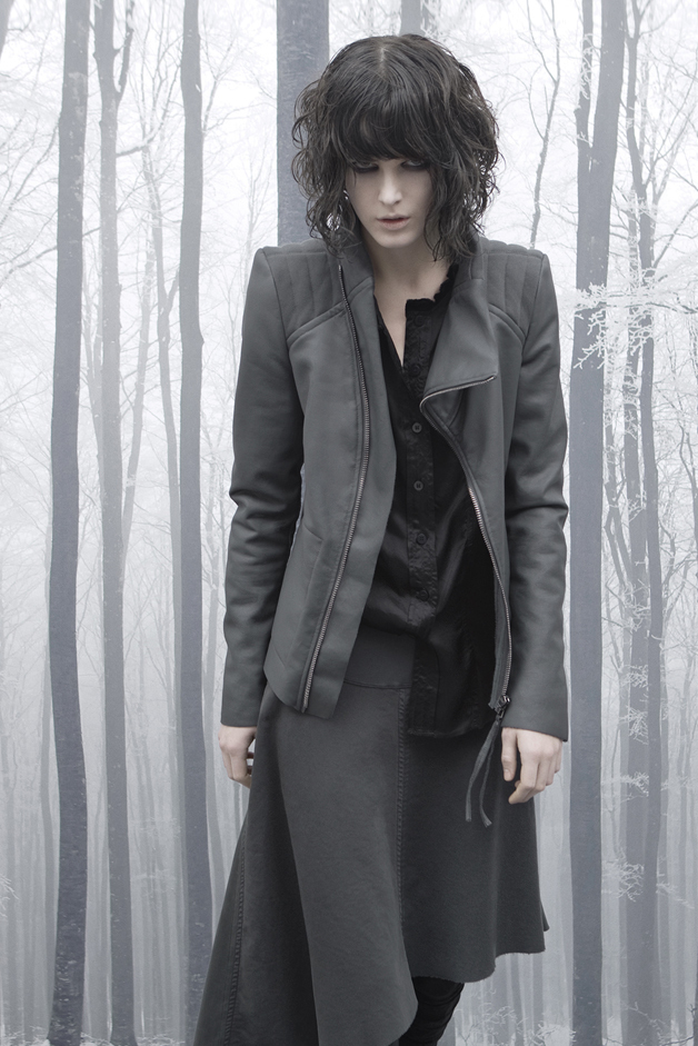 GIUBBOTTO GONNA FELPA CAMICIA QUADRI DI NATURA COLLEZIONE ROQUE AUTUNNO INVERNO 2013-2014 LINEA CONTEMPORARY