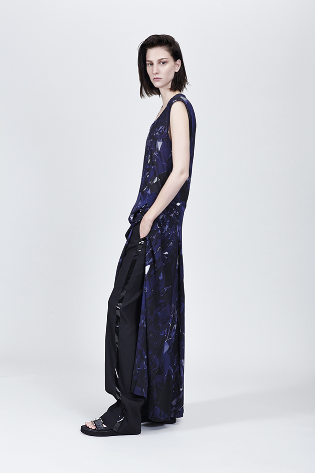 ‘FACETINGS III’ PRINT DRESS  |  PANTS