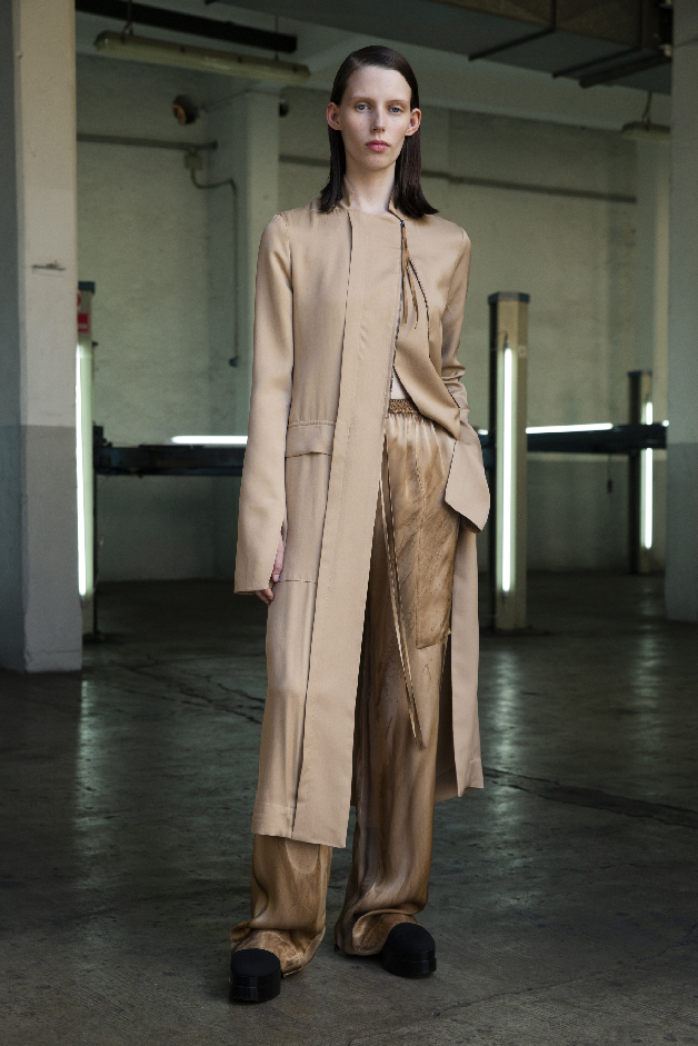 giacca lunga - pantaloni - collezione primavera estate 2019