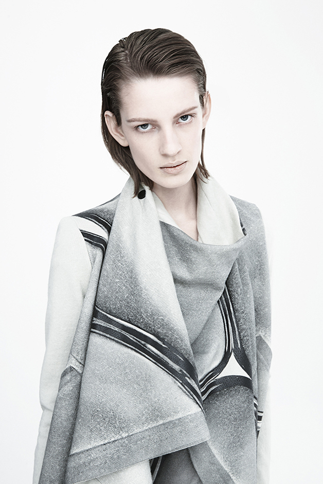 macro bubbles print cardigan macro bubbles print t-shirt bubble prints sandra kennel roque fall winter 2015 collection