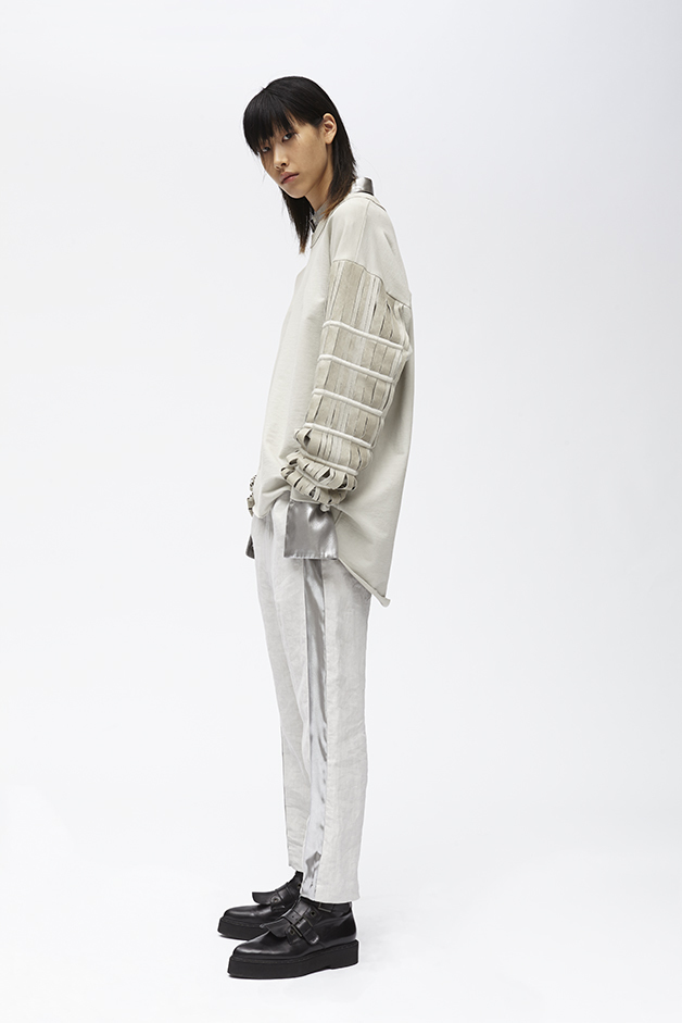 FELPA - CAMICIA - PANTALONI - COLLEZIONE ILARIA NISTRI PRIMAVERA ESTATE 2017