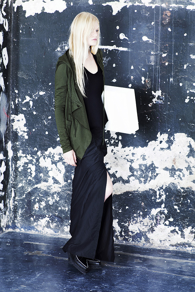 CARDIGAN TOP SKIRT ROQUE COLLECTION SPRING SUMMER 2014 CONTEMPORARY DAYWEAR LINE 