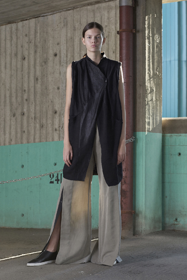 GILET LUNGO - PANTALONI - COLLEZIONE ILARIA NISTRI PRIMAVERA ESTATE 2018