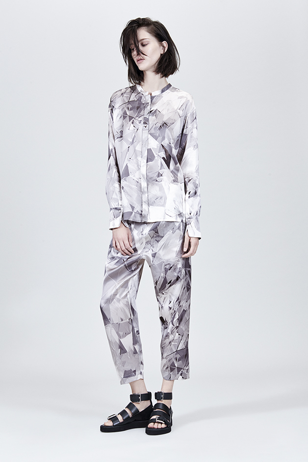 ‘FACETINGS II’ PRINT BLOUSE  |  ‘FACETINGS II’ PRINT PANTS