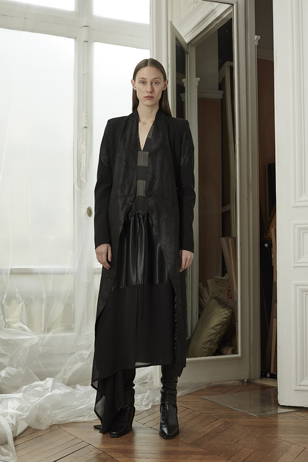 CAPPOTTO - VESTITO - GHETTE - COLLEZIONE ILARIA NISTRI AUTUNNO INVERNO 2018