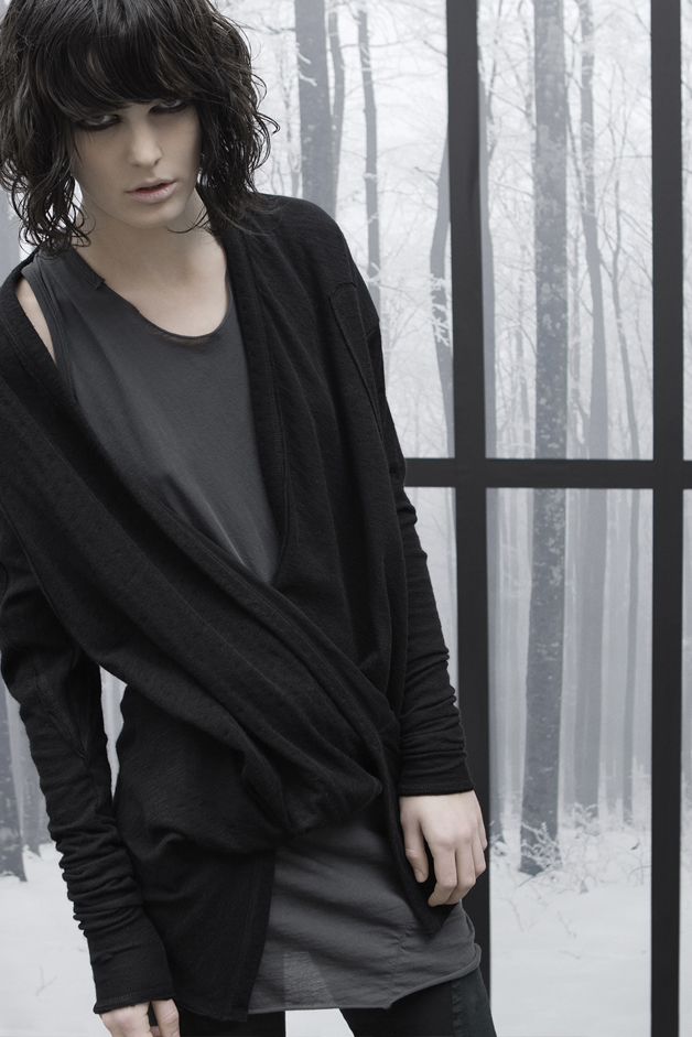 MAGLIA TOP QUADRI DI NATURA COLLEZIONE ROQUE AUTUNNO INVERNO 2013-2014 LINEA CONTEMPORARY