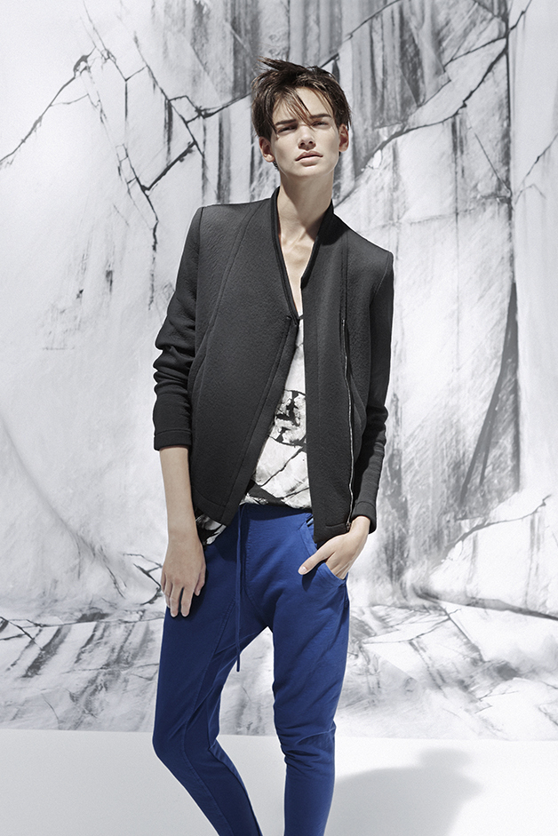 JACKET PANTS TOP PRINT MARBLE CARRARA PH FEDERICA DI GIOVANNI ARISTIC COLLABORATION COLLECTION ROQUE SPRING SUMMER 2015 SS15 CONTEMPORARY DAYWEAR LINE