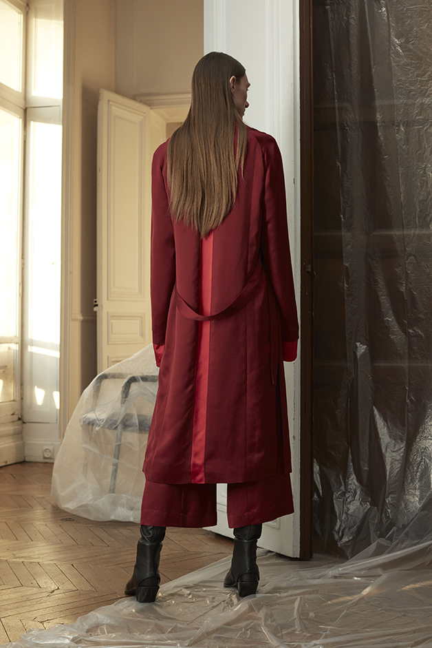 CAPPOTTO - PANTALONI - CAMICIA - GHETTE - COLLEZIONE ILARIA NISTRI AUTUNNO INVERNO 2018