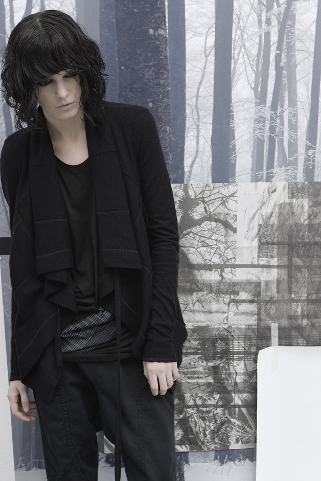 CARDIGAN PANTALONE MAGLIA STAMPA QUADRI DI NATURA COLLEZIONE ROQUE AUTUNNO INVERNO 2013-2014 LINEA CONTEMPORARY