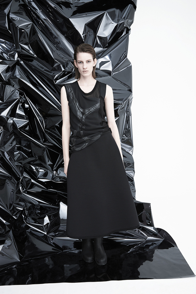 macro bubble print top skirt bubble prints sandra kennel roque fall winter 2015 collection