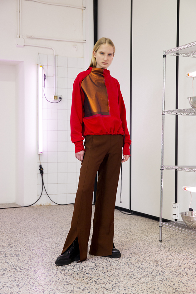 felpa - pantaloni - collezione ilaria nistri roque autunno inverno 2019