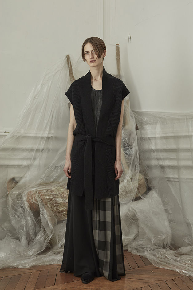 GILET LUNGO - TOP - GONNA - COLLEZIONE ILARIA NISTRI AUTUNNO INVERNO 2018