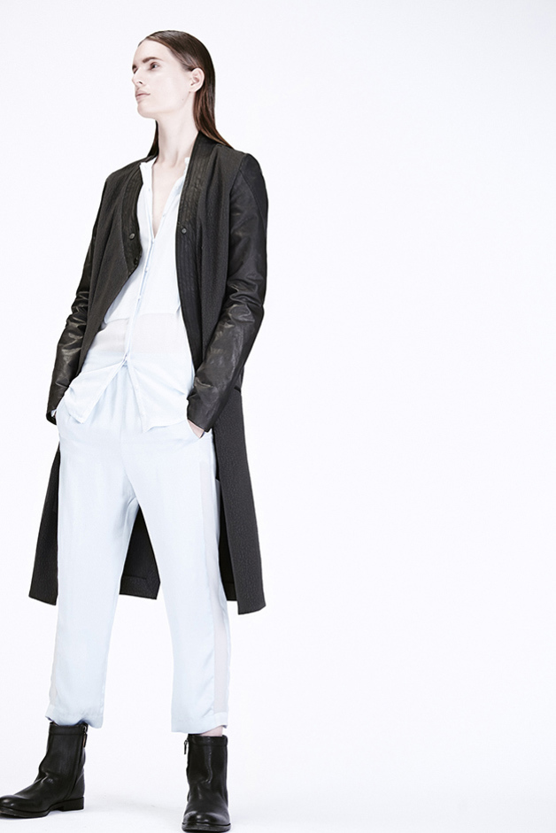 LONG JACKET BLOUSE PANTS ILARIA NISTRI PREVIEW PRE|VIEW COLLECTION SPRING SUMMER 2015 SS15 